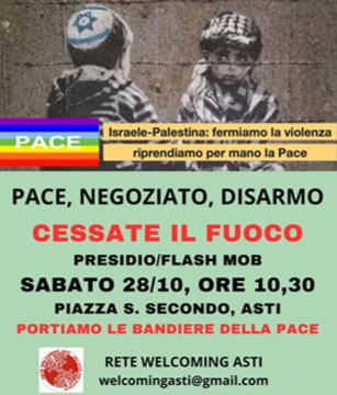 Presidio/flashmob per la PACE