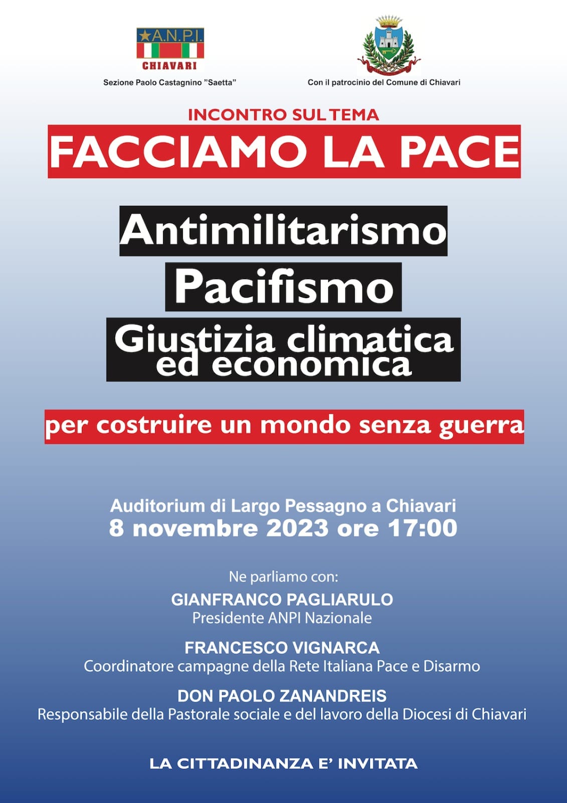 FACCIAMO LA PACE