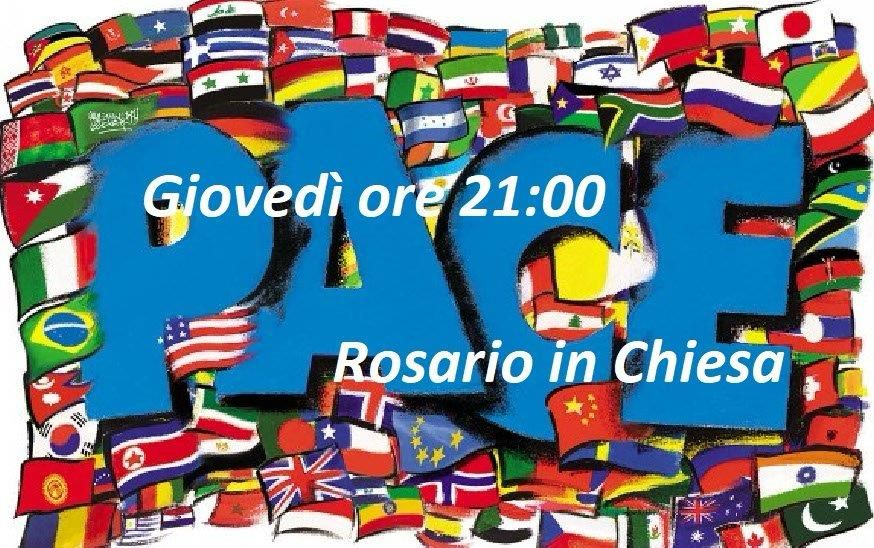 Rosario Per La Pace 7 Ottobre 2024 Giornata Mondiale della Pace - Caritas Italiana