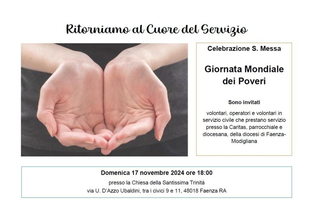 Caritas Diocesana di Faenza-Modigliana