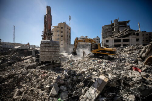 More than 20 killed, dozens missing after war-damaged building collapses in Gaza